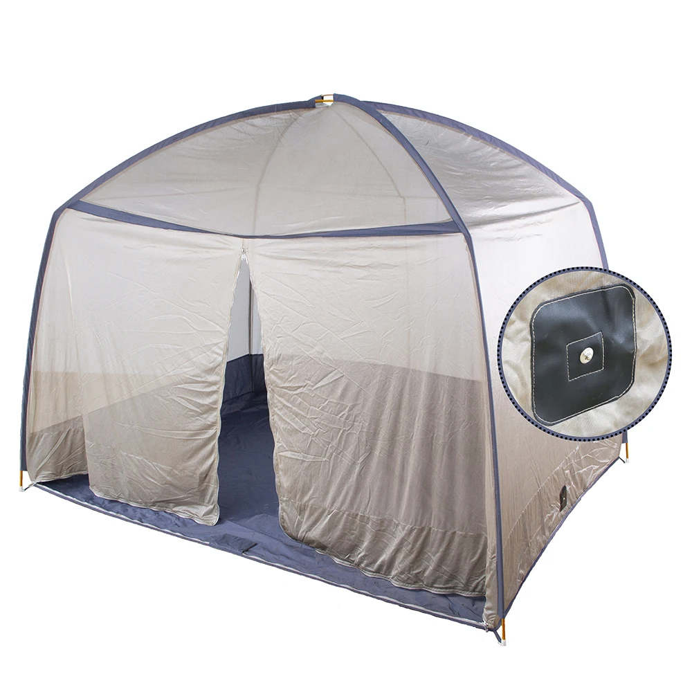 Imagem -05 - Folding Radiation Blindagem Tent Urgarding Alta Proteção Emf e rf Blindagem Queen Size