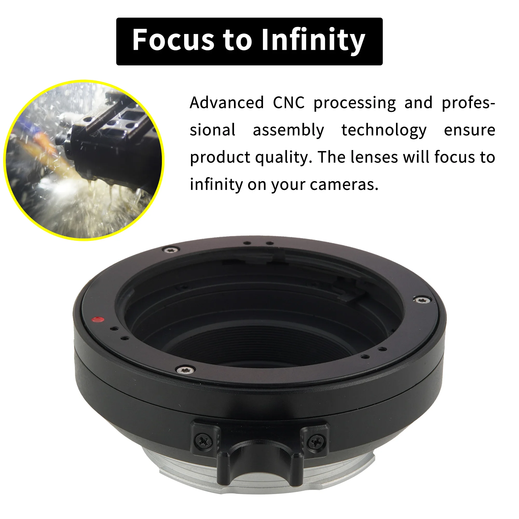 حلقة محول تركيب عدسة XPIMAGE OM إلى M متوافقة مع عدسات Olympus OM إلى Leica M Cameras Rangefinder Focus #5