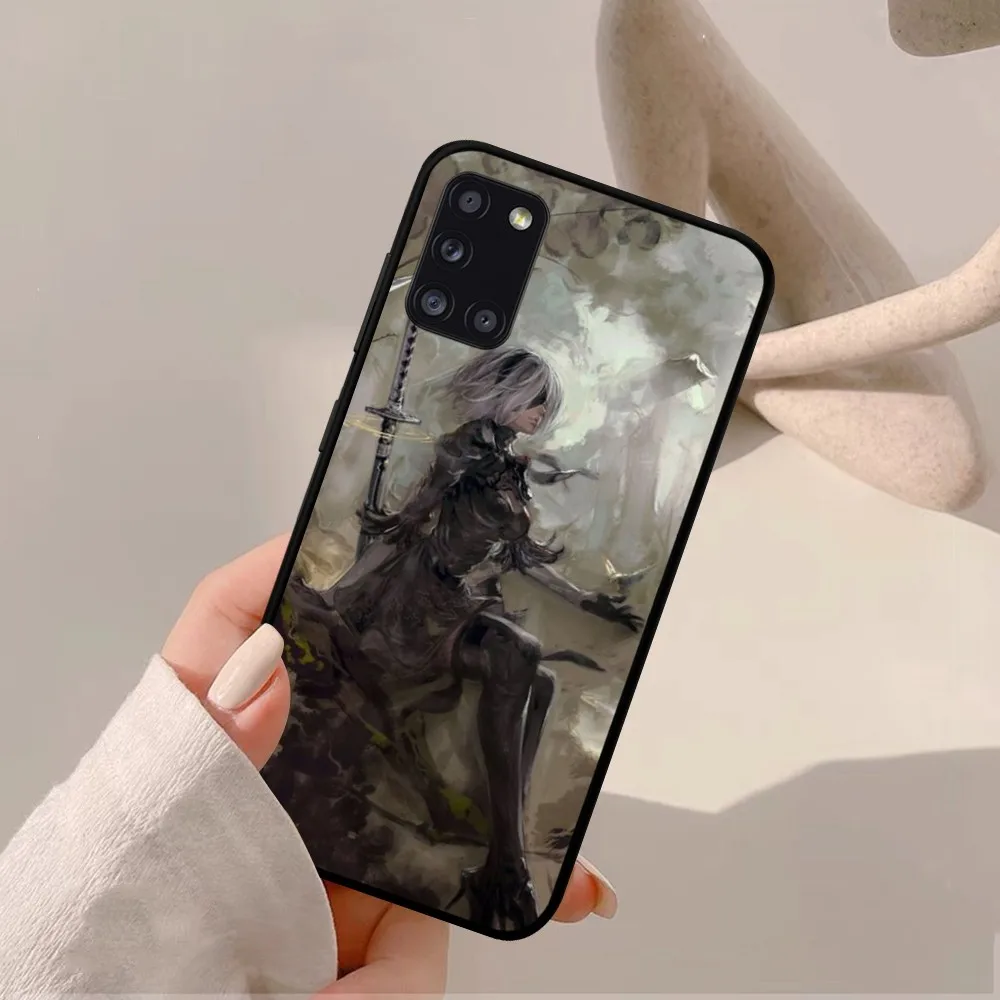 N-NieR Automata Phone Case For Samsung A 10 11 12 13 20 21 22 30 31 32 40 51 52 53 70 71 72 73 91 13 shell