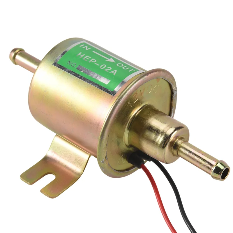 Bomba de combustible universal de 12 V HEP-02A Bomba de petróleo crudo de baja presión de gas eléctrico