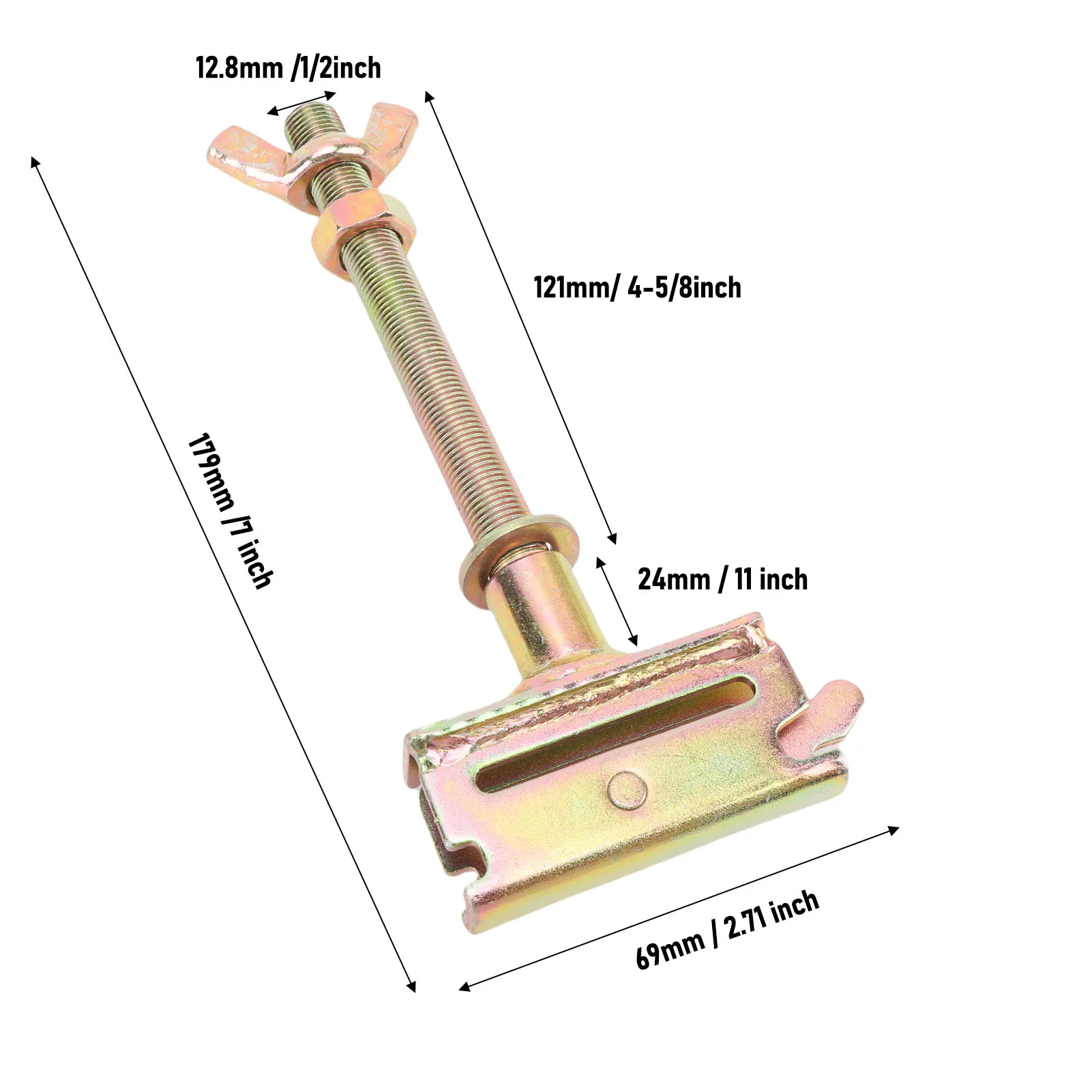 E Track حامل الإطارات الاحتياطية جبل الربيع تحميل المناسب قوي الصلب E المسار الغيار عجلة الناقل مكافحة الشيخوخة للمقطورة المغلقة #5