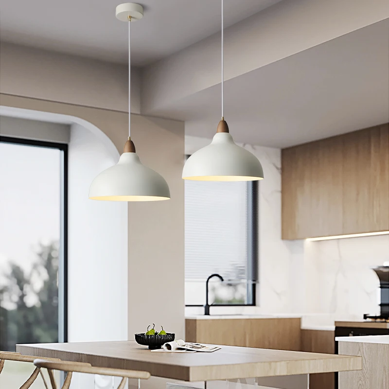 Nordic Creative Restaurant Led Pendant Lights Simple Modern Hotel Dining Bar Simple Bedroom Bedside Indoor Lighting Chandeliers