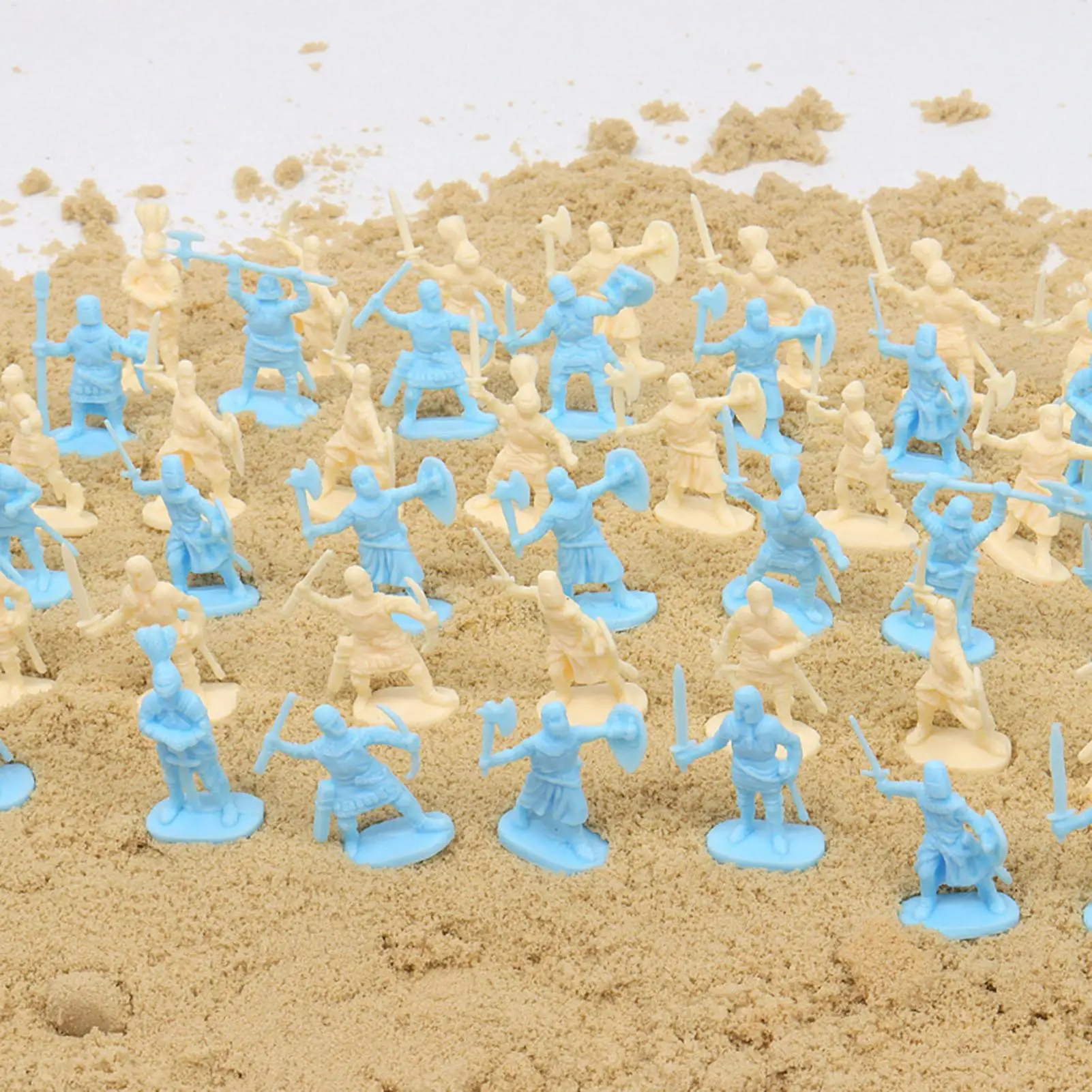 Soldiers Figures Soldiers Figures Toy Miniatures Ancient Model Statues Board Game Playsets 100x For Cake Decorations Educational view 5
