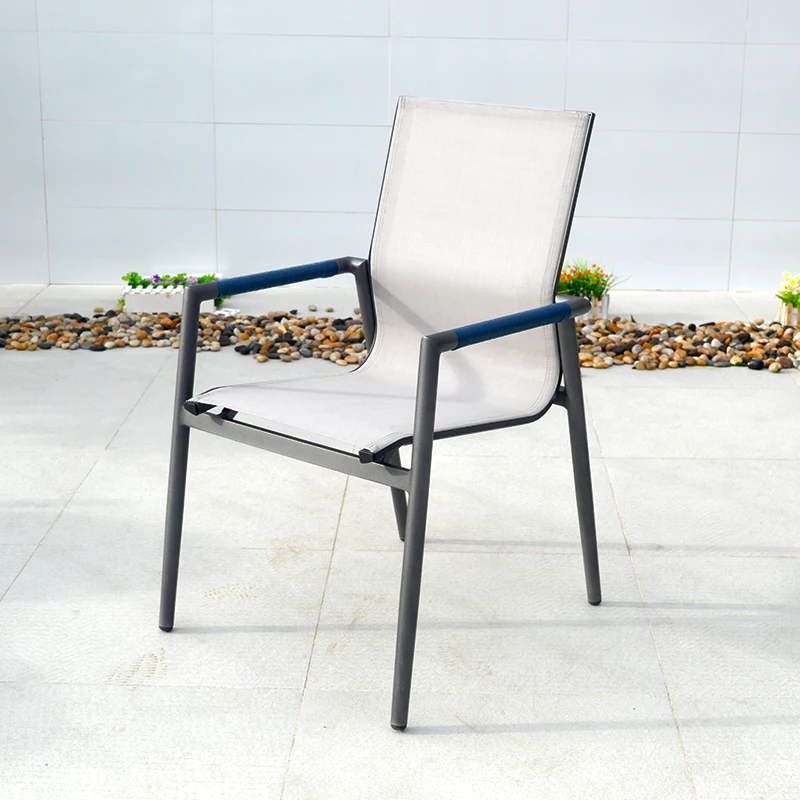 

Creative Design Garden Furniture Outdoor Patio Textylene Fabric Single Lounge Garden Chair Outdoor Chair