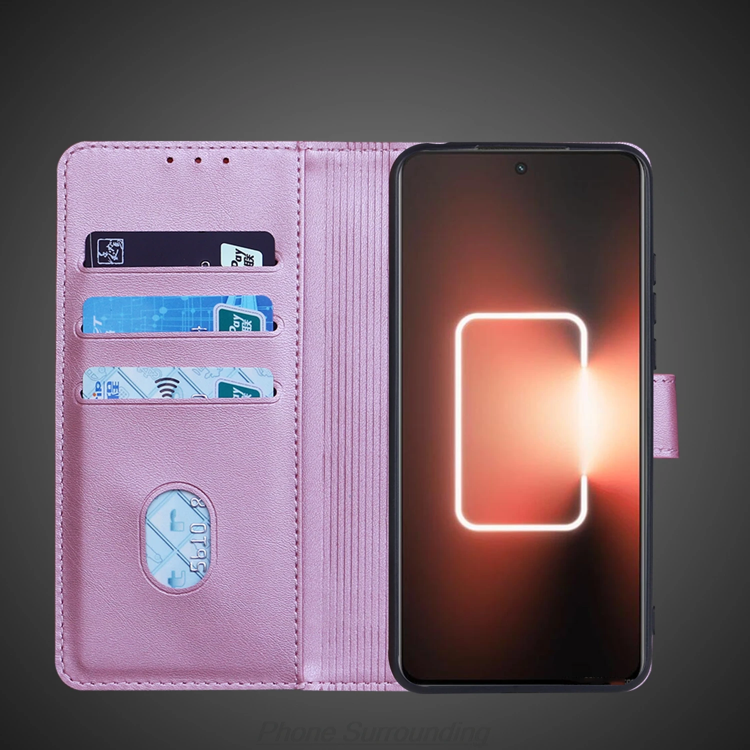 Casing Kulit Sampul Lipat Dompet untuk OPPO Realme GT3 / Realme GT3 240W Tas Ponsel Kulit Pu Sarung Pelindung Capa Fundas Coque