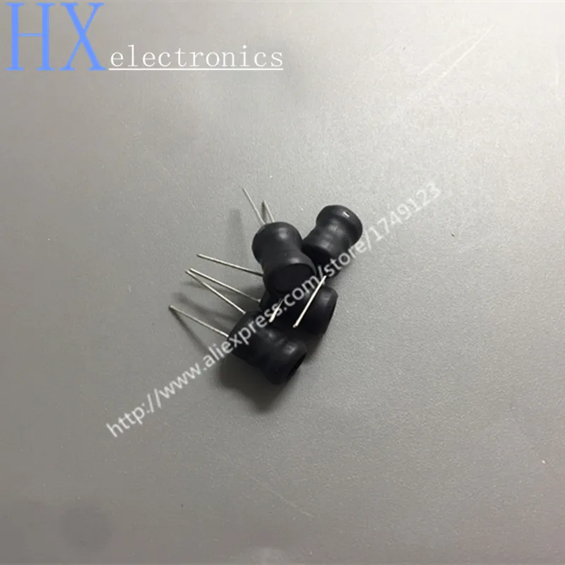 500PCS DIP Power Inductor 0608 6*8MM/0810 8*10MM 1mH/2.2mH/3.3mH/4.7mH/10mH/2.2/3.3UH/4.7/10/22/33MH