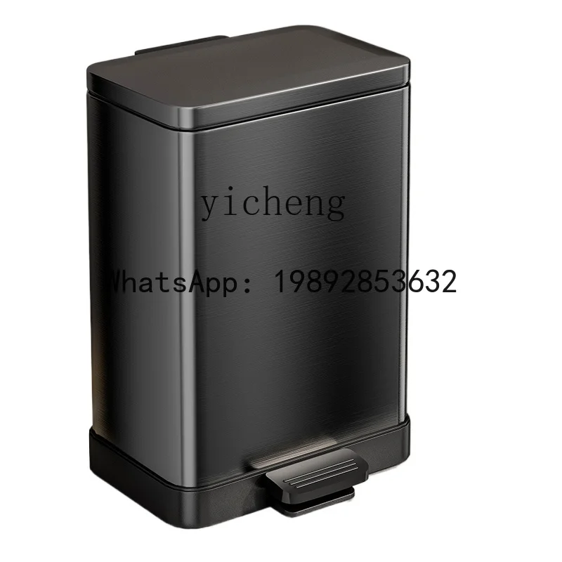 kitchen accessories trash can household new desktop foot-operated large-capacity bathroom trash can