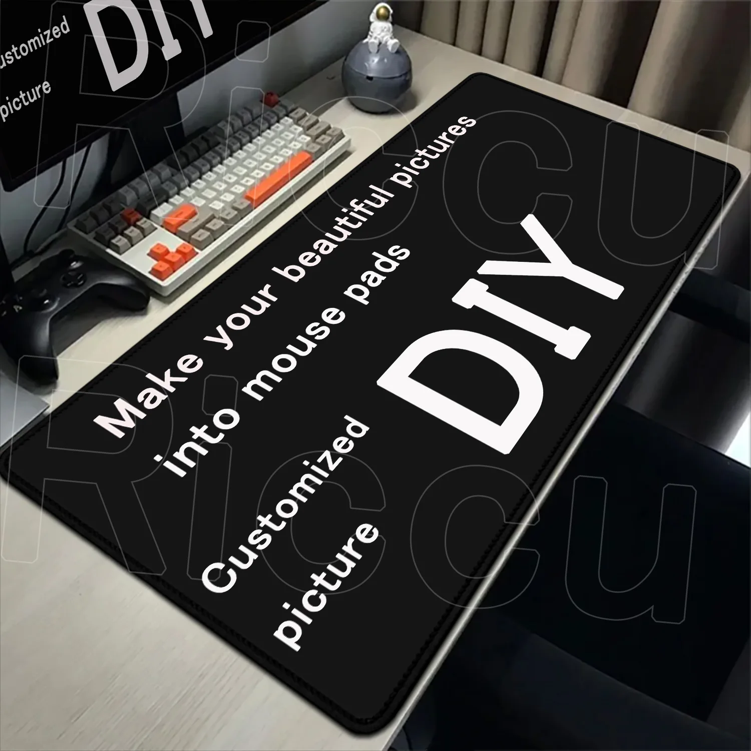 

Many Sizes DIY Custom Image Gaming Mouse Pad Large Desk Pad 90X40cm High-definition Personalized Non-slip Laptop Home and Office