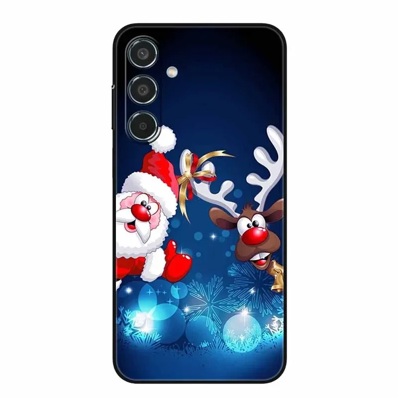 Christmas Phone Cases for Samsung Galaxy Jump 3 Case Soft TPU Silicon Back Cover for Galaxy Jump 2 3 Jump3 5G Shells Coque Funda image 3