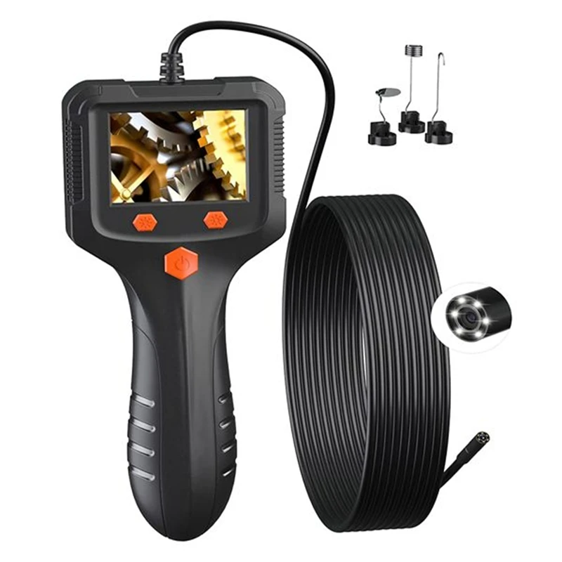 

5.5Mm HD Endoscope Camera 1080P IP67 Waterproof Camera Portable HD Camera Rigid Cable Pipe Sewer Detect Car Borescope