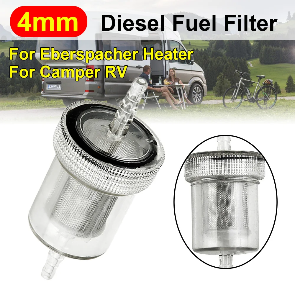 

1PC Diesel Fuel Filter For Webasto Eberspacher Diesel Fuel Filter Kit Gas Filter 4mm Air Heater Diesel Set Car Accessories