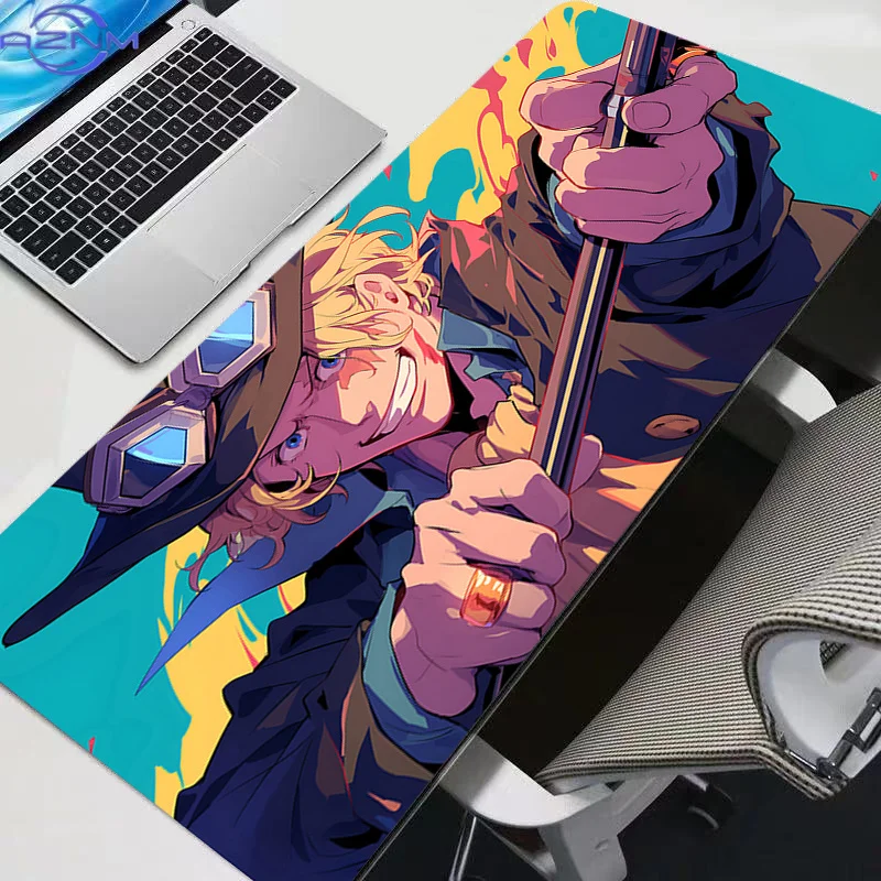 Mouse Pad One Piece Sabo Anime Durable Gaming Accessories Mousepad Gamer PC Completo Computer Keyboard Desk Mat Varmilo