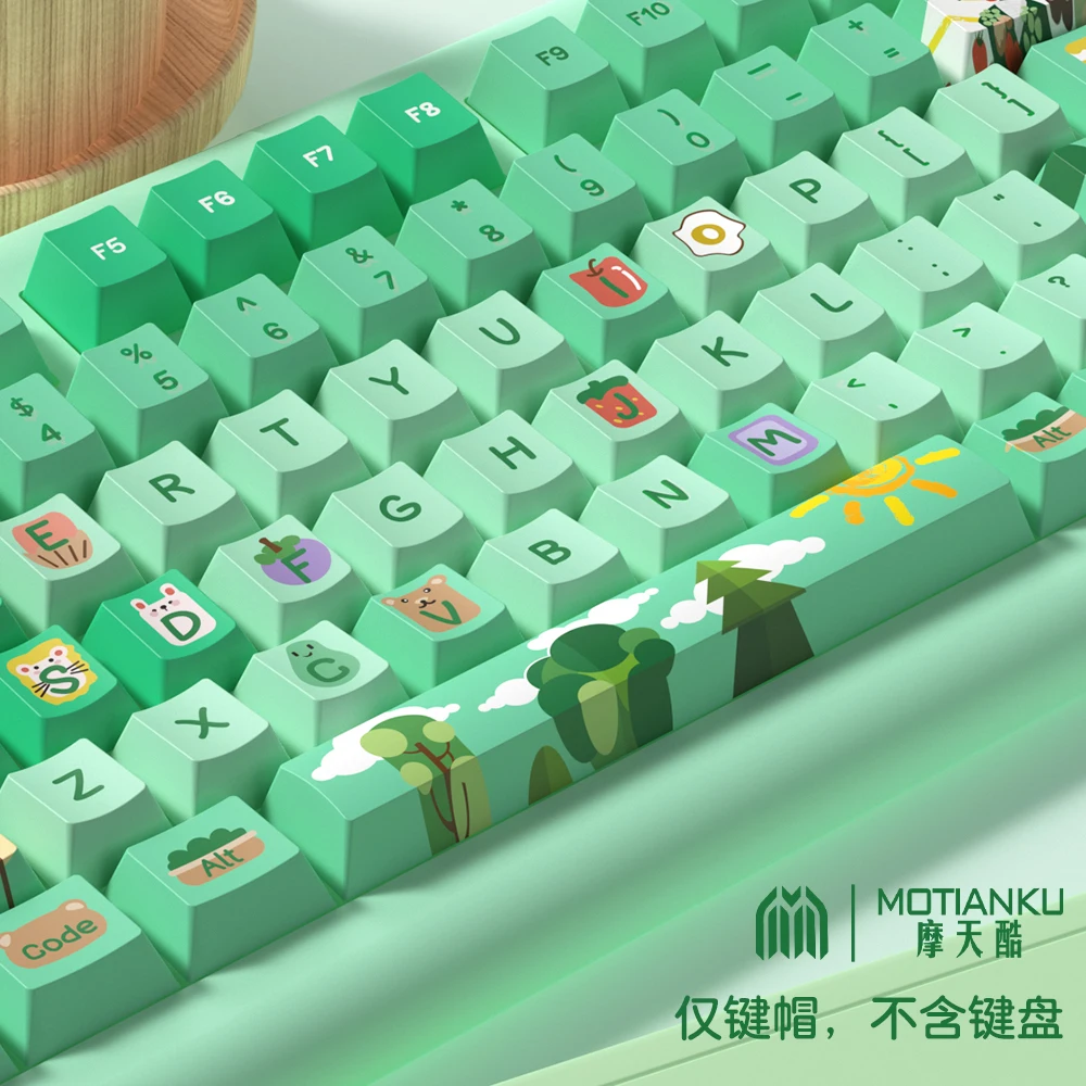 

Forest Cute Keycap PBT Original Height