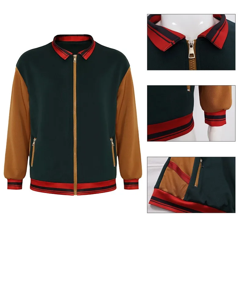 

2026 New Anime Will Byers Cosplay Costume Jacket Men Adults Coat Hoodie for Role Play Daily Wear Disguise Performance Stage