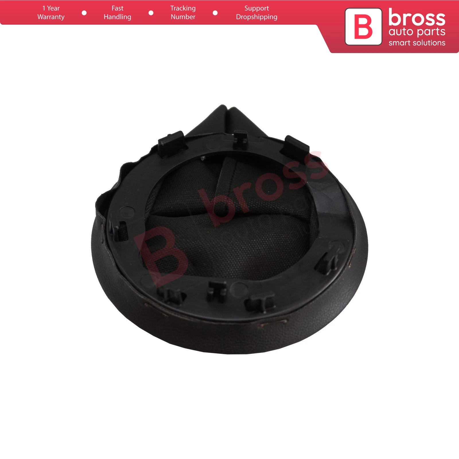 

Bross BSP671 Gear Shift Stick Black Boot Gaiter 7591.T1, 7591T1, 7591-T1 For Partner Tepee 2007-2017, Berlingo 2008-2017