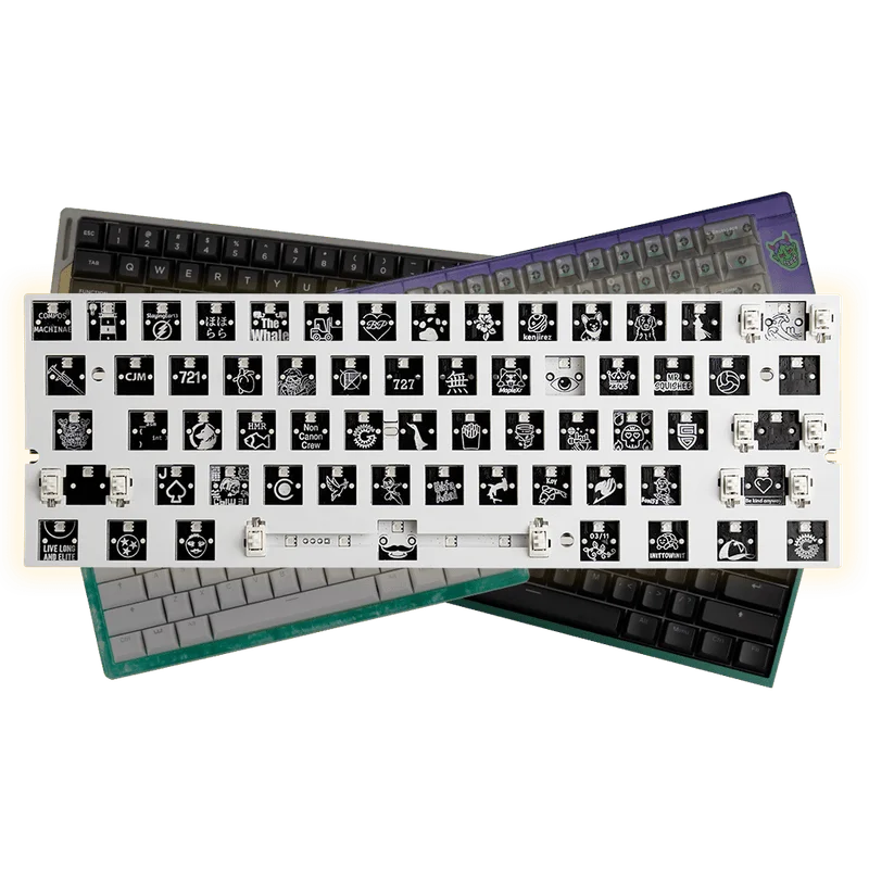 【 PCB Template 】 Wooting60 HE+Official Template Modified Enhanced Version