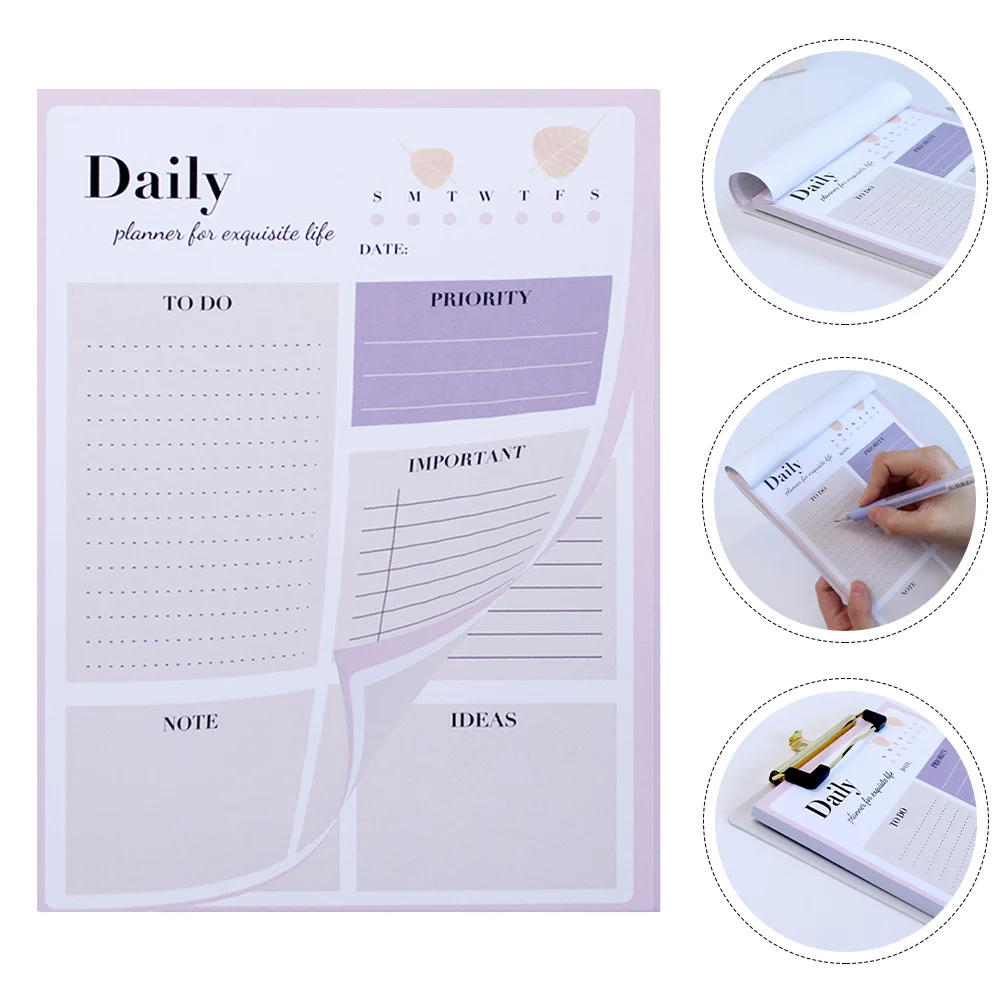 

Agenda Book Office 365 Diary 2024 Calendar Planner Notebooks for Work School Notepad Portable Memo Kawaii