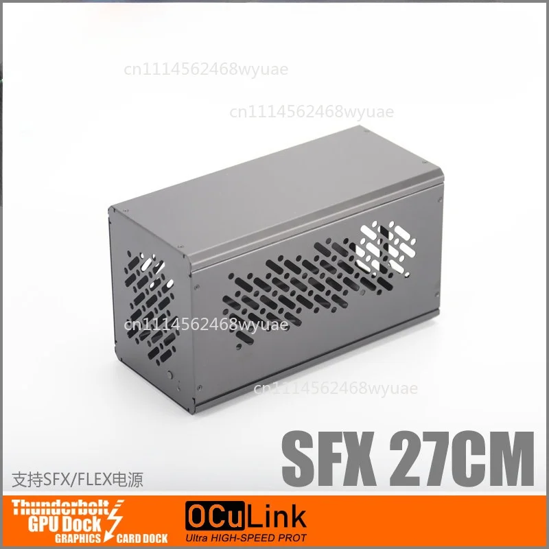 Thunderbolt 3/4 eGPU Enclosure TH3P4G3 TH5P4 Aluminum Case Metal Housing External Graphics Card Dock with Cooling Fans