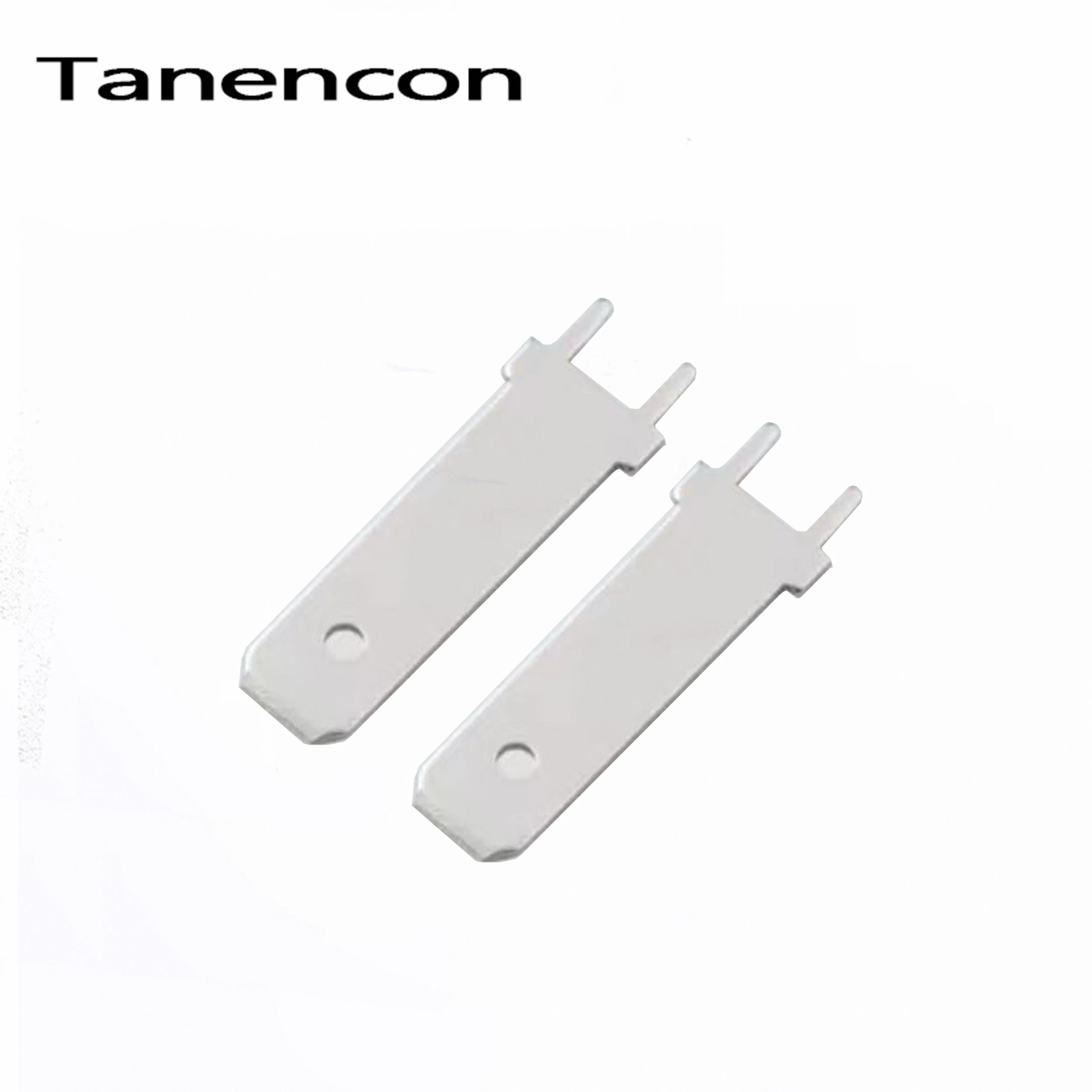 5 Pcs Tinned Copper Terminal 6.3mm Circuit Board Terminal 25mm Extended Car PCB Insert