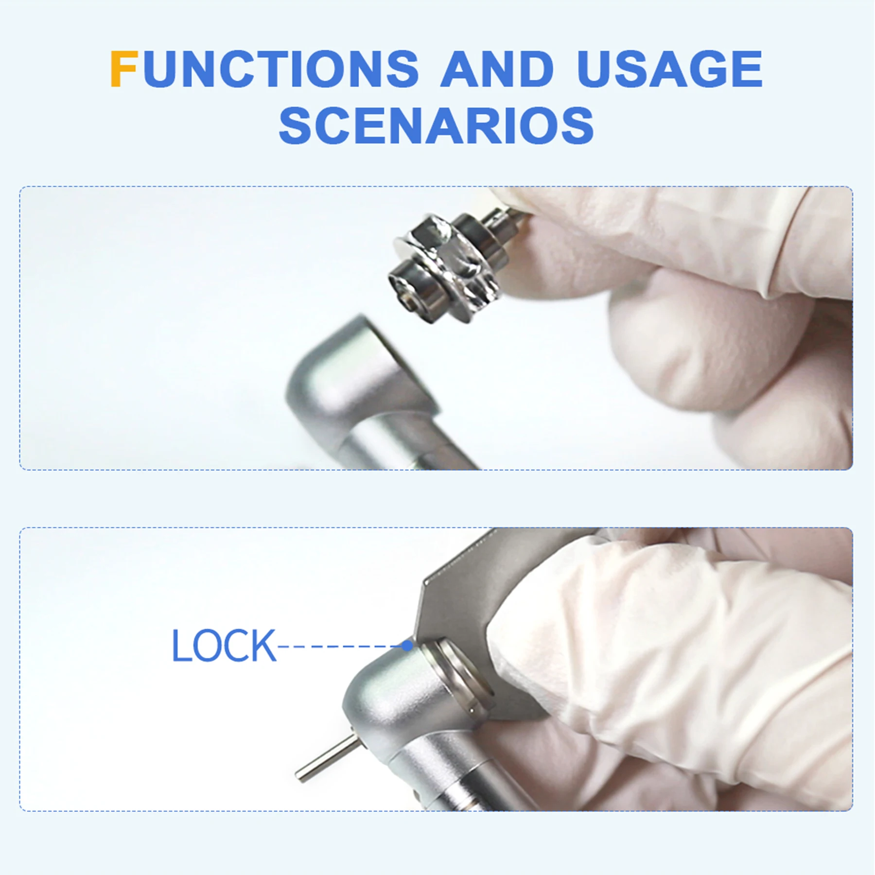 Rotor de turbina Dental, Cartucho de turbina de odontología, Rotor de aire, pieza de mano, productos dentales, accesorios aptos para NSK KAVO W & H