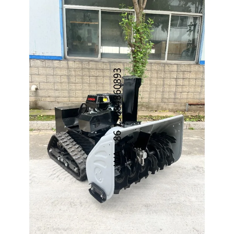 GardeningHigh Quality Remote-Controlled Snow Sweeper Robot For Winter Residential Snow Clearinggardening Tools