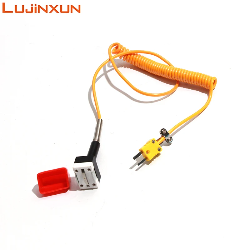 Lujinxun Strong Magnetic Thermocouple Square Bearing Temperature Probe Induction Magnet Instrument Measuring Head