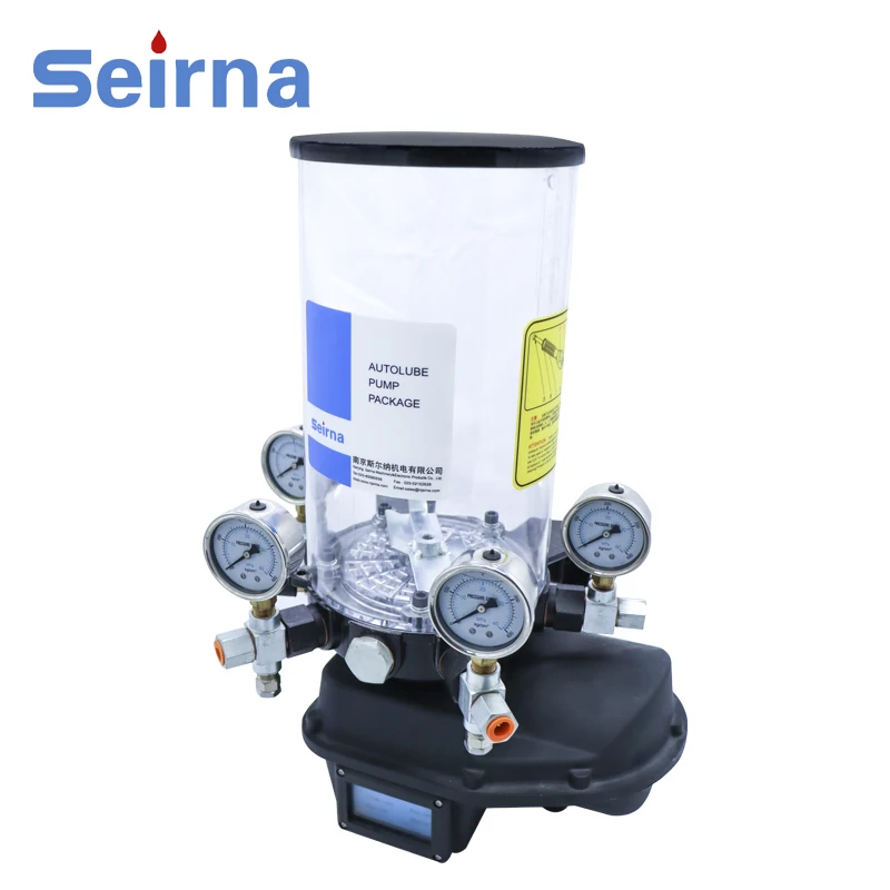 Seirna 24v Dc Electric Lubrication Grease Pump For Excavator Centralized Lubrication Systems