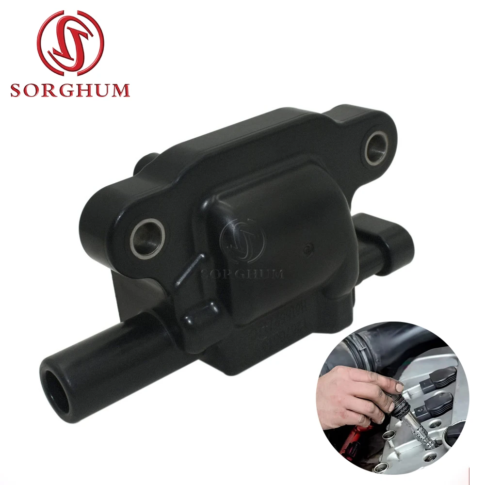 SORGHUM 12570616 12611424 8125706160 UF413  Car Ignition Coil for Chevrolet GMC V8 Cadillac Silverado Tahoe Sierra Hummer Savana