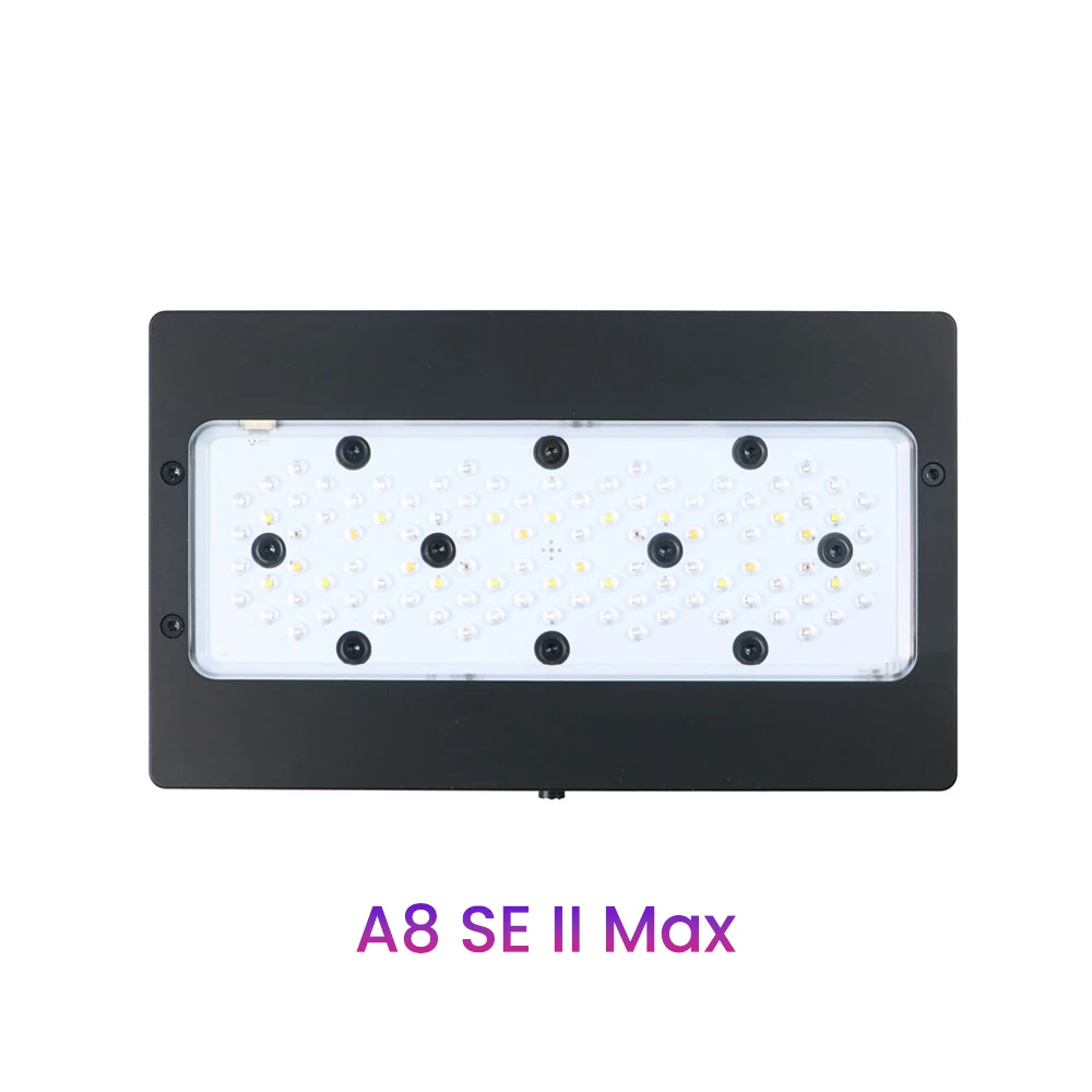 A8SE II Max/Blue 2.0 Generation 240W Full Spectrum Marine LED Light Seawater Coral Reef Fish Tank Lamp WiFi App Programmable