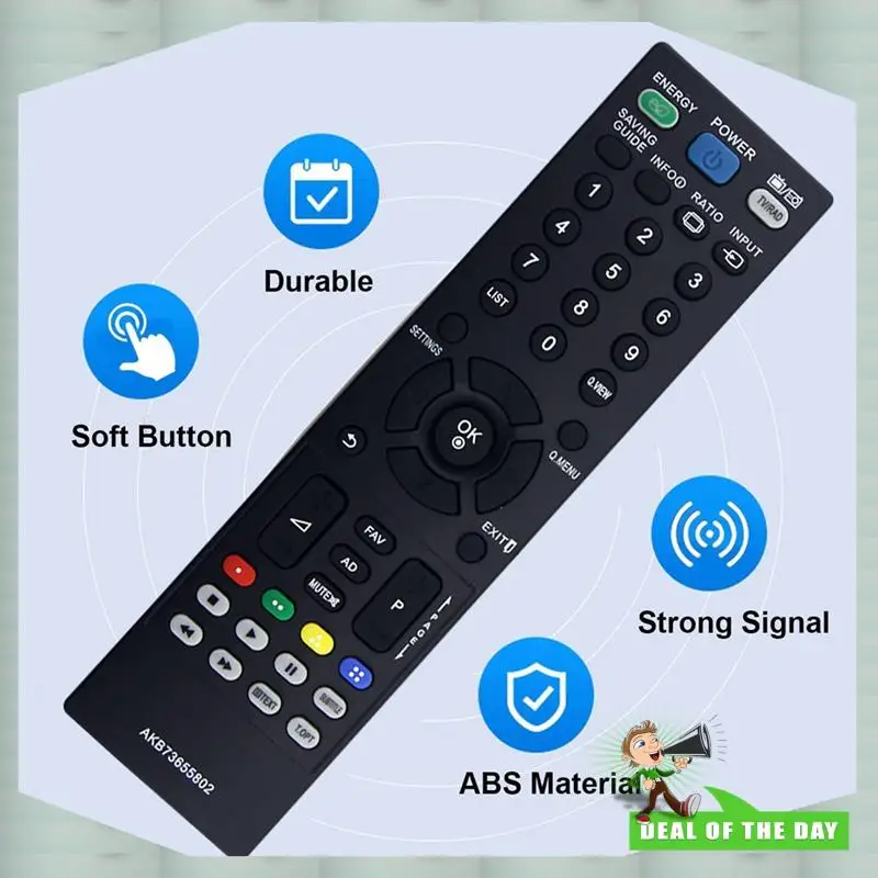 24-Hour Delivery Replace AKB73655802 Remote Control For  TV 32LS5600 32LT360C 37LS5600 37LT360C AKB73655861 32CS460 32LS3400 3