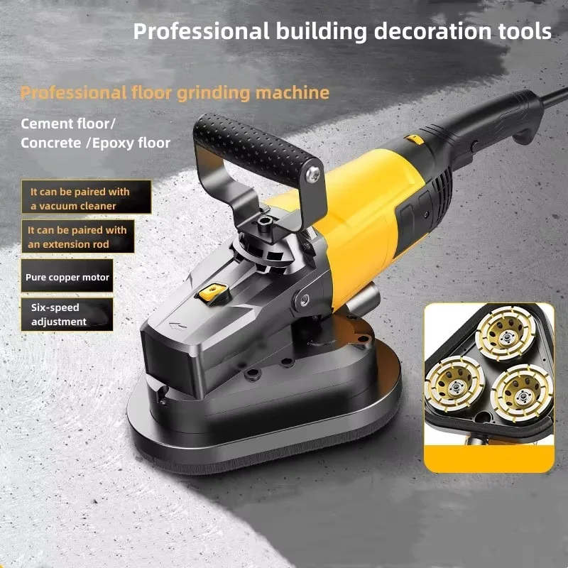 With wall grinding function, it is suitable for plastering and polishing machine for cement floor, wall putty and concrete