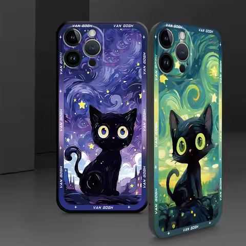 Van Gogh Art Case for Samsung Galaxy S22 Plus S21 FE S20 S24 Ultra S23 Ultra S21 5G S21 Plus Cover Silicone Luxury Cases