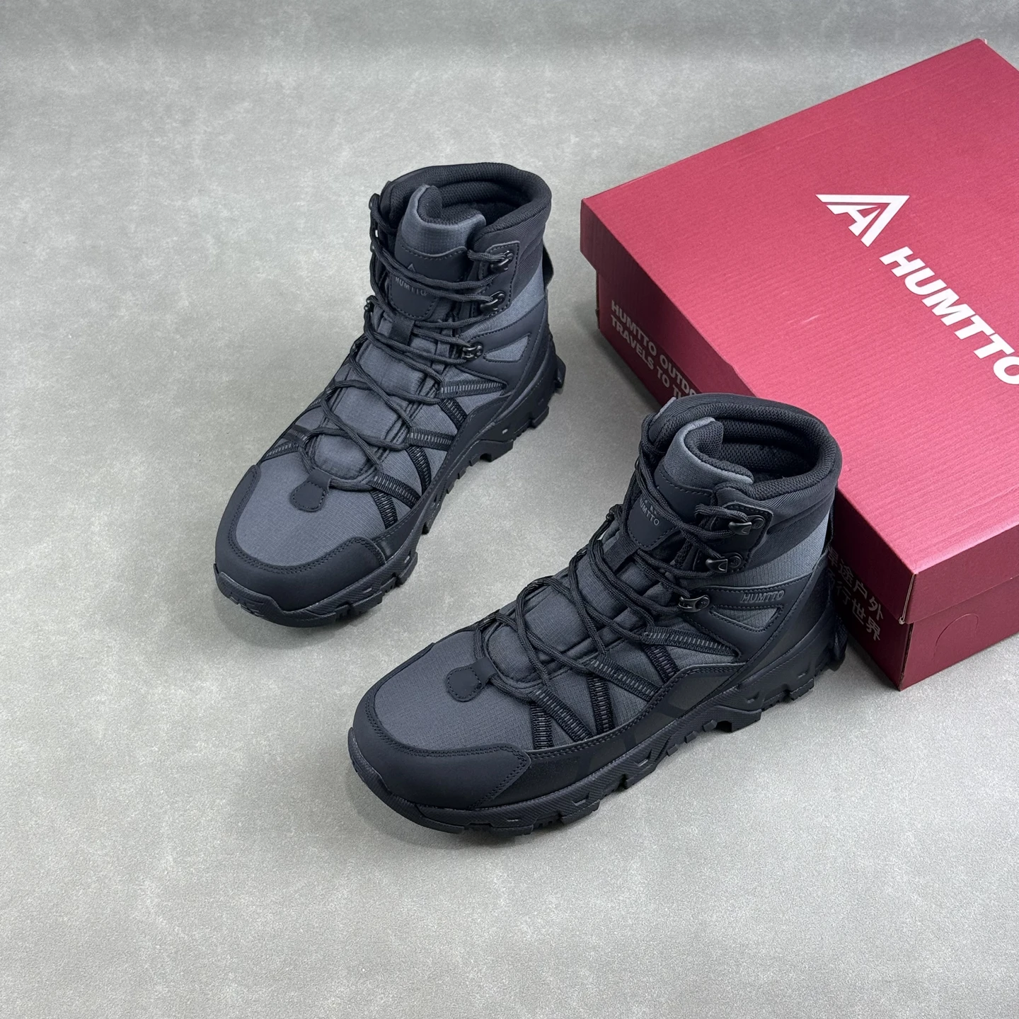 

Men's Outdoor Snow Boots Unisex Comfortable and Versatile Hiking Boots Warm, Waterproof Skiing and Trekking Sports Shoes