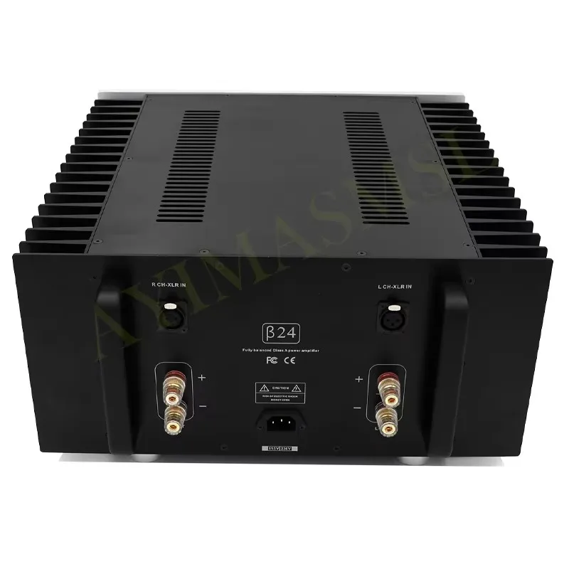 AIIMA SMSL Reference HI-END B24 Circuit HIFI Amp Full symmetry Fully Balanced Amplifiers 2.0 60W 90W Class A Amplifier Audio