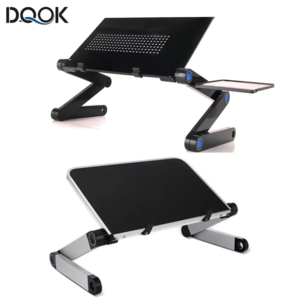 Foldable Laptop Stand Cooling Notebook Bracket Adjustable Ergonomic Laptop Support Base Holder Laptop Tablet Accessories Stands