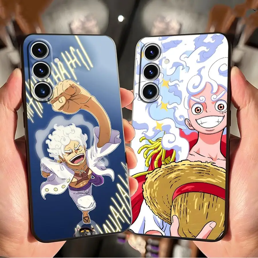 

Черный мягкий чехол для телефона One Piece Cute Zoro для Samsung Galaxy S23 Ultra S20 S25 Edge S21 FE S24 Plus