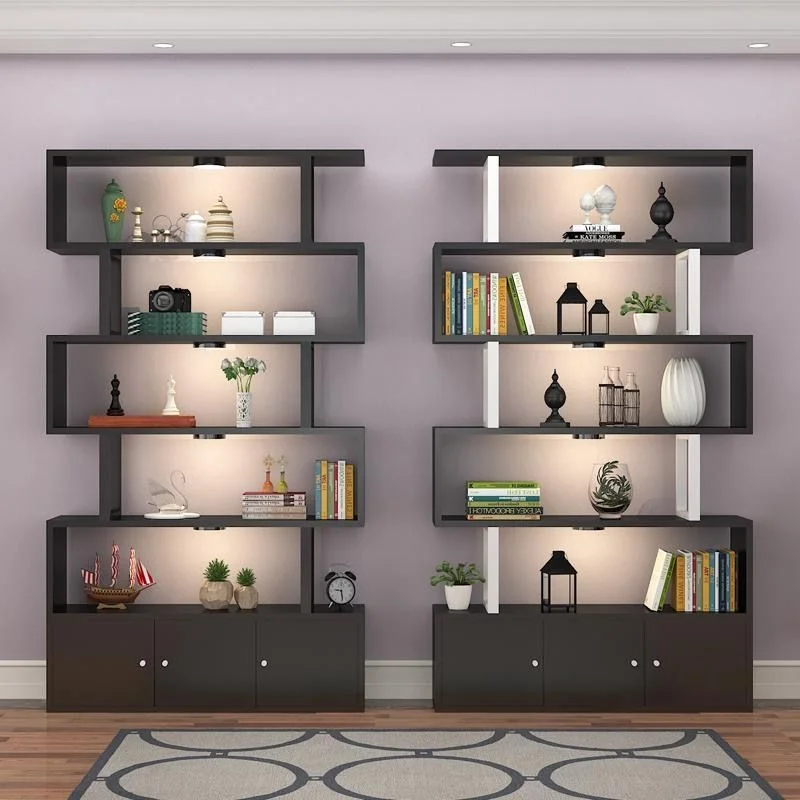！@!@Top Quality Freely Combinable Wood Storage Shelf Bookcase SSalon Hotel Beauty Shop Product Display Shelf Cabinet