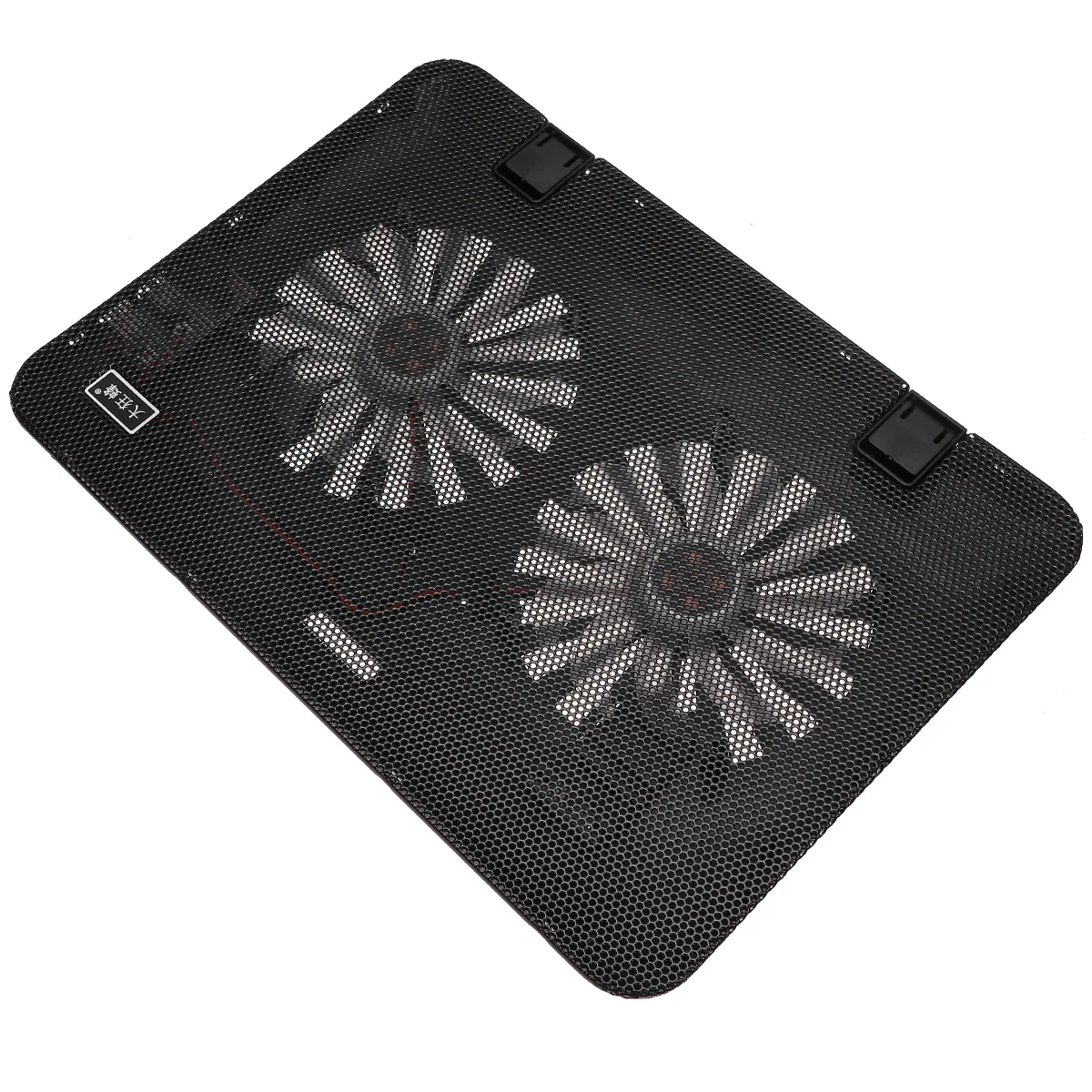 

15.6 Inches Adjustable Laptop Cooler Stand Notebook Cooling Support Heat Dissipation Stand Dorm Office Use Black Space Saving