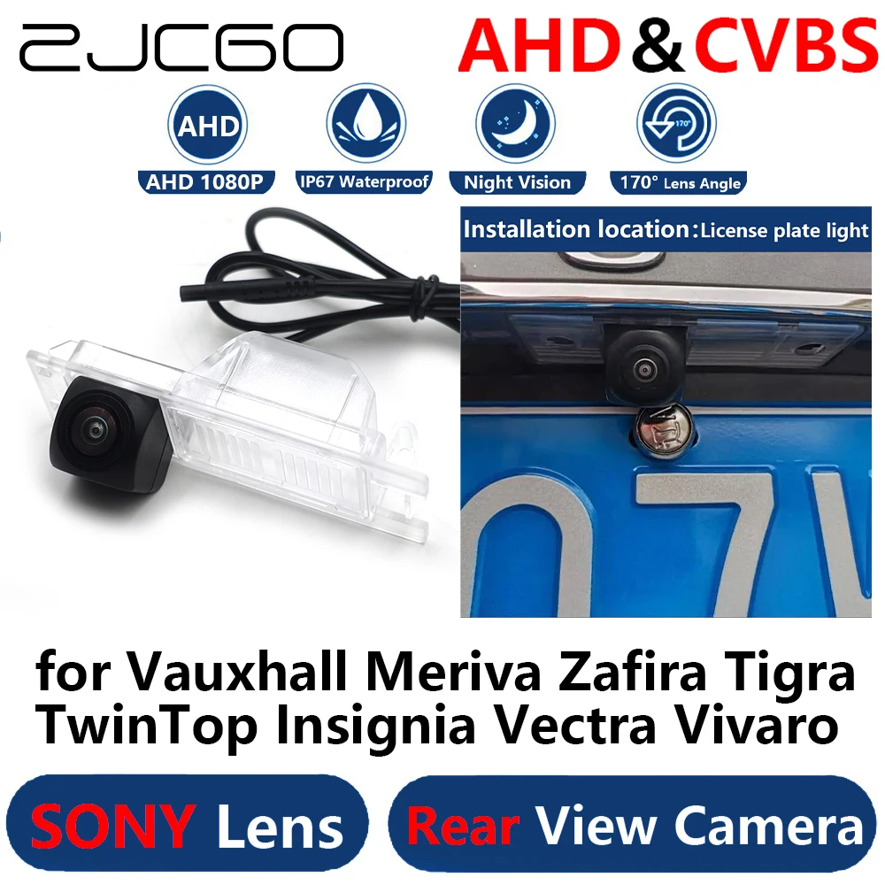 

AHD 1080P Parking Backup Reverse Rear view Camera for Vauxhall Meriva Zafira Tigra TwinTop Insignia Vectra Vivaro