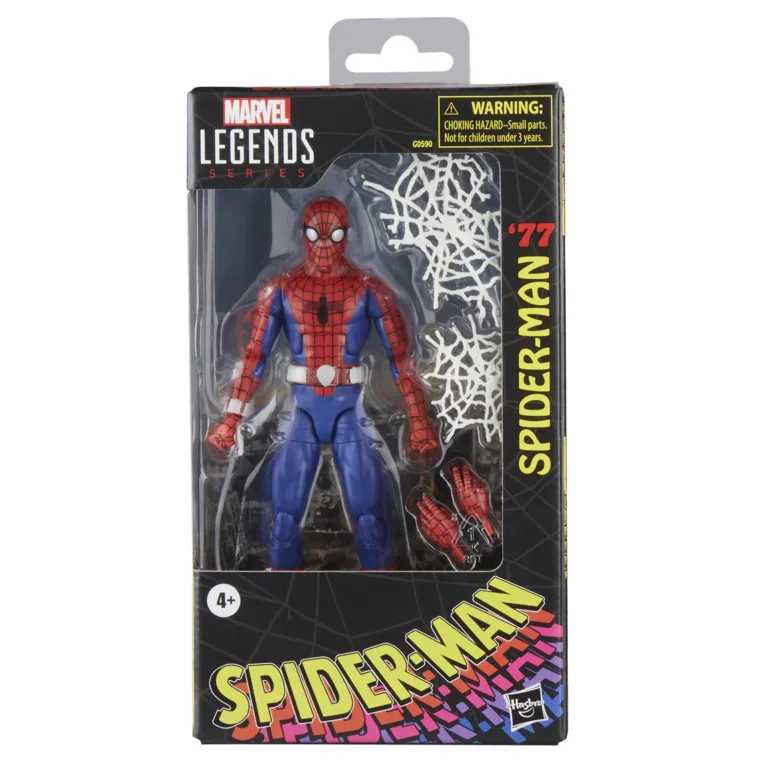 Hasbro Marvel Legends GAMERVERSE War Machine vs Red Hasbro Hand Puppet Marvel Legends Series 'Spider-Man' (1977) 9.7-inch Spider - view 6