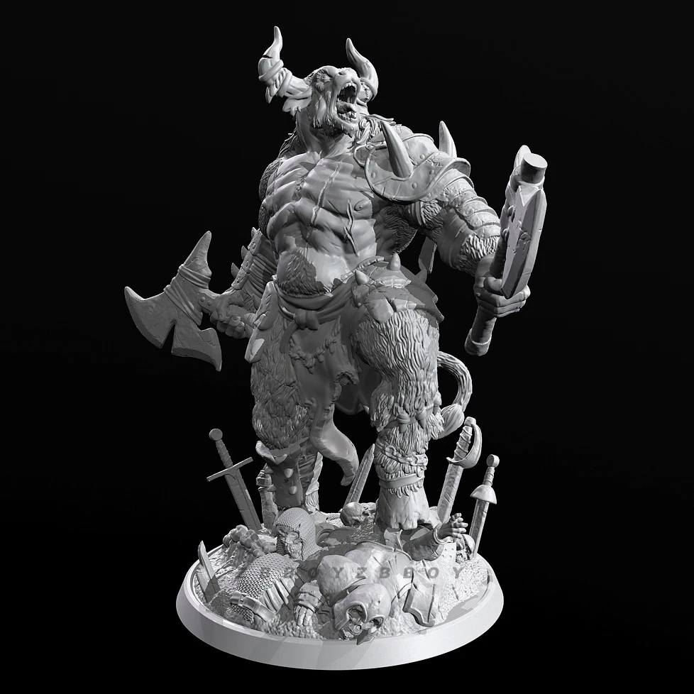 Overall heights 45mm 60mm 80mm  Resin model kits figure colorless and self-assembled 3D Printing  TD-7192/3D