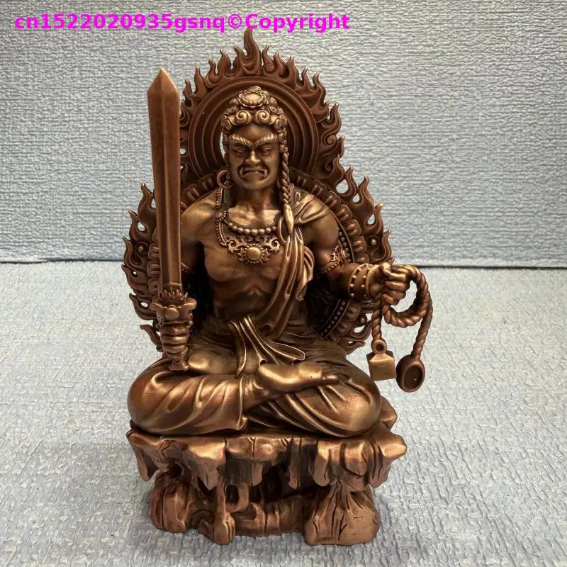 Buddhist supplies, Buddhist articles, Unshakable Guardian Acala, copper Vidyaraja buddha statue, Buddhist offer sacrifices 10cm