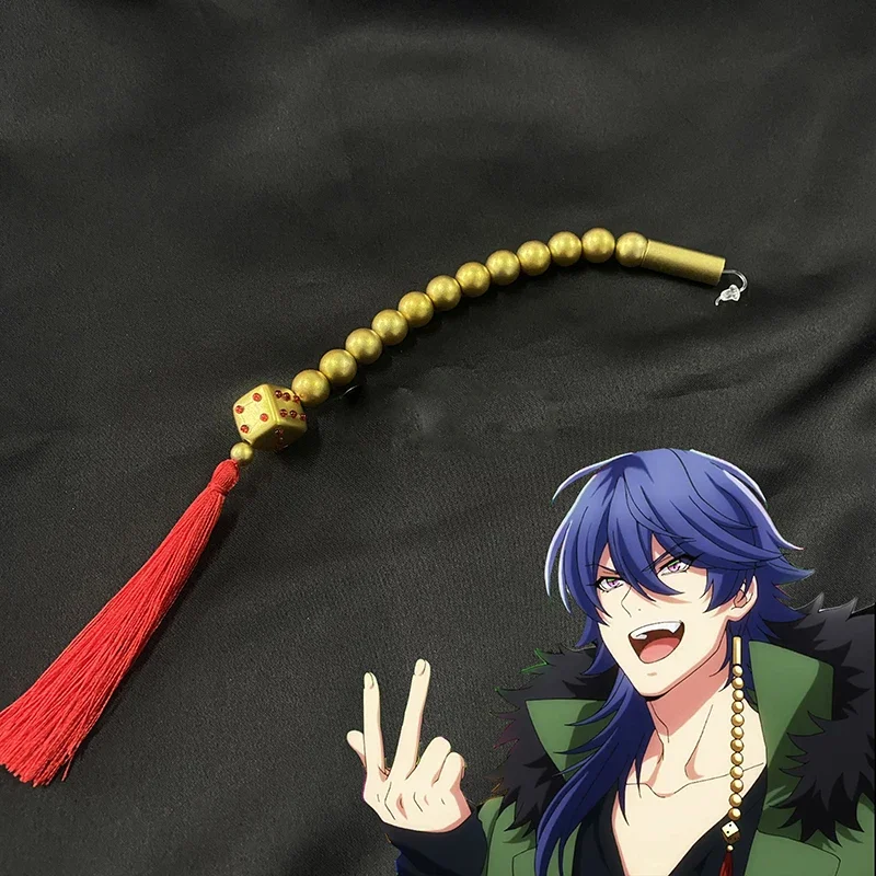 새로운 성우 부문 최면 마이크 부문 랩 배틀 아리스가와 주사위 Fling Posse Dead or Alive 코스프레 의상 가발 할로윈