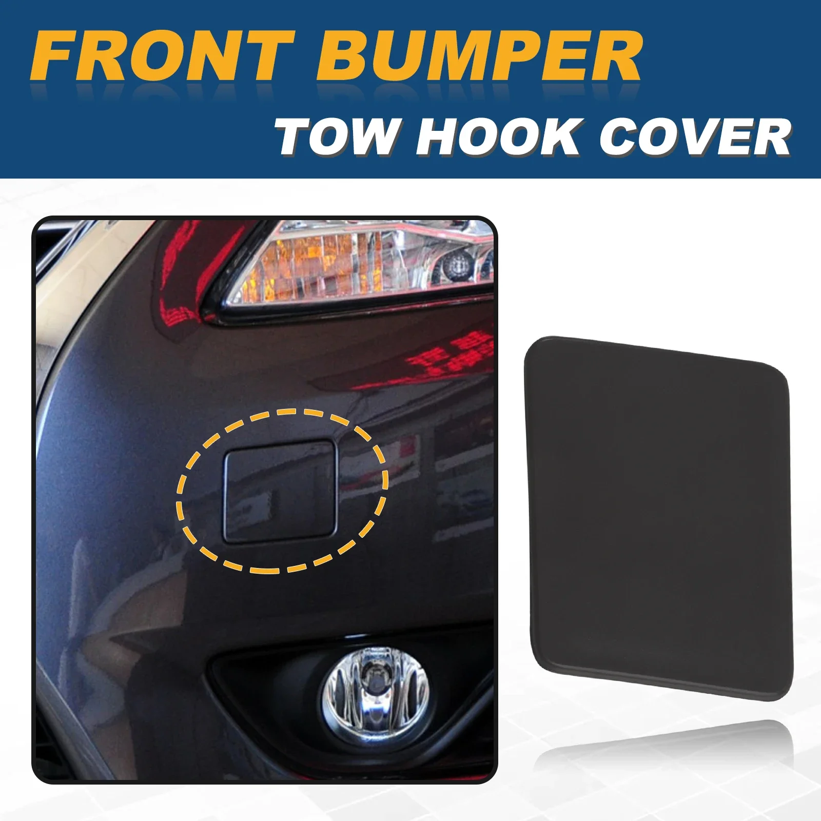 For Nissan Sentra 2013 2015 Front Bumper Tow Hook Cap Towing Eye Cover 622A03SH0A Car Accessories