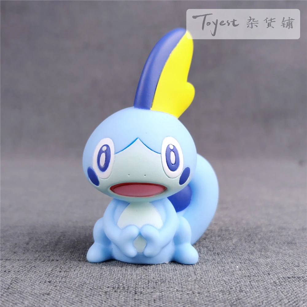 Pokemon Pika popplio Mimikyu Vinyl Action Figure Model Sobble Charmander kawaii Cartoon Doll Toy Kids Collection Figurine Gifts