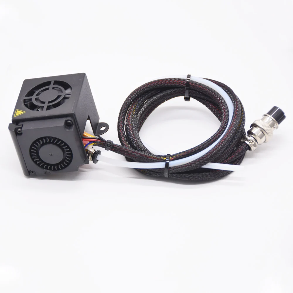 Komplett montierbares MK8-Extruder-Hotend-Düsenset mit 4010 12 V Turbogebläse für 3D-Drucker der Ender-3/5/Pro CR-10-Serie