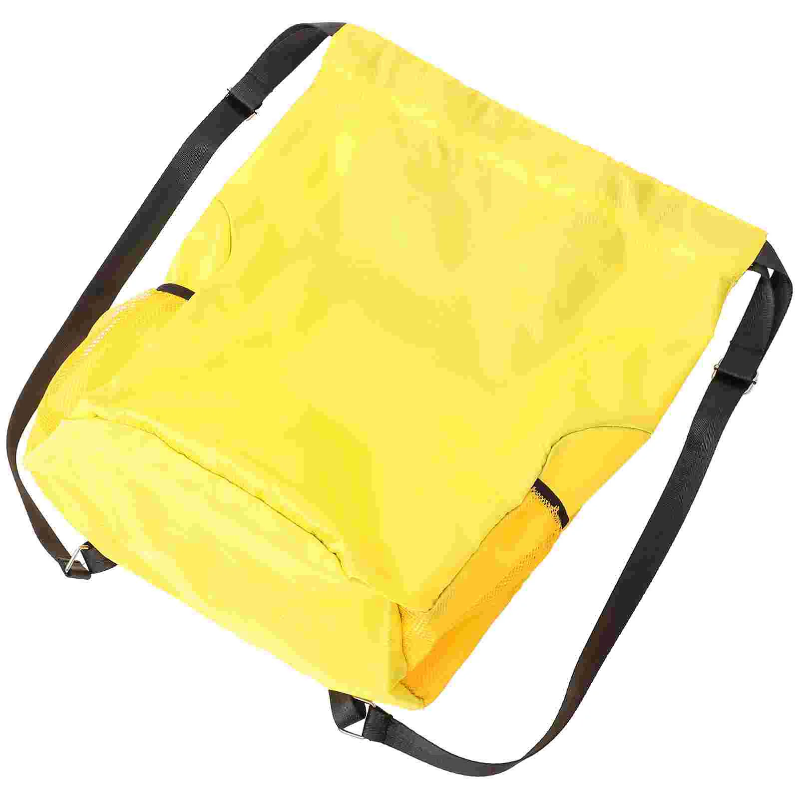 Travel Bags Drawstring Pocket Multi-function Soccer Multifunction Portable Yellow Volleyball Student