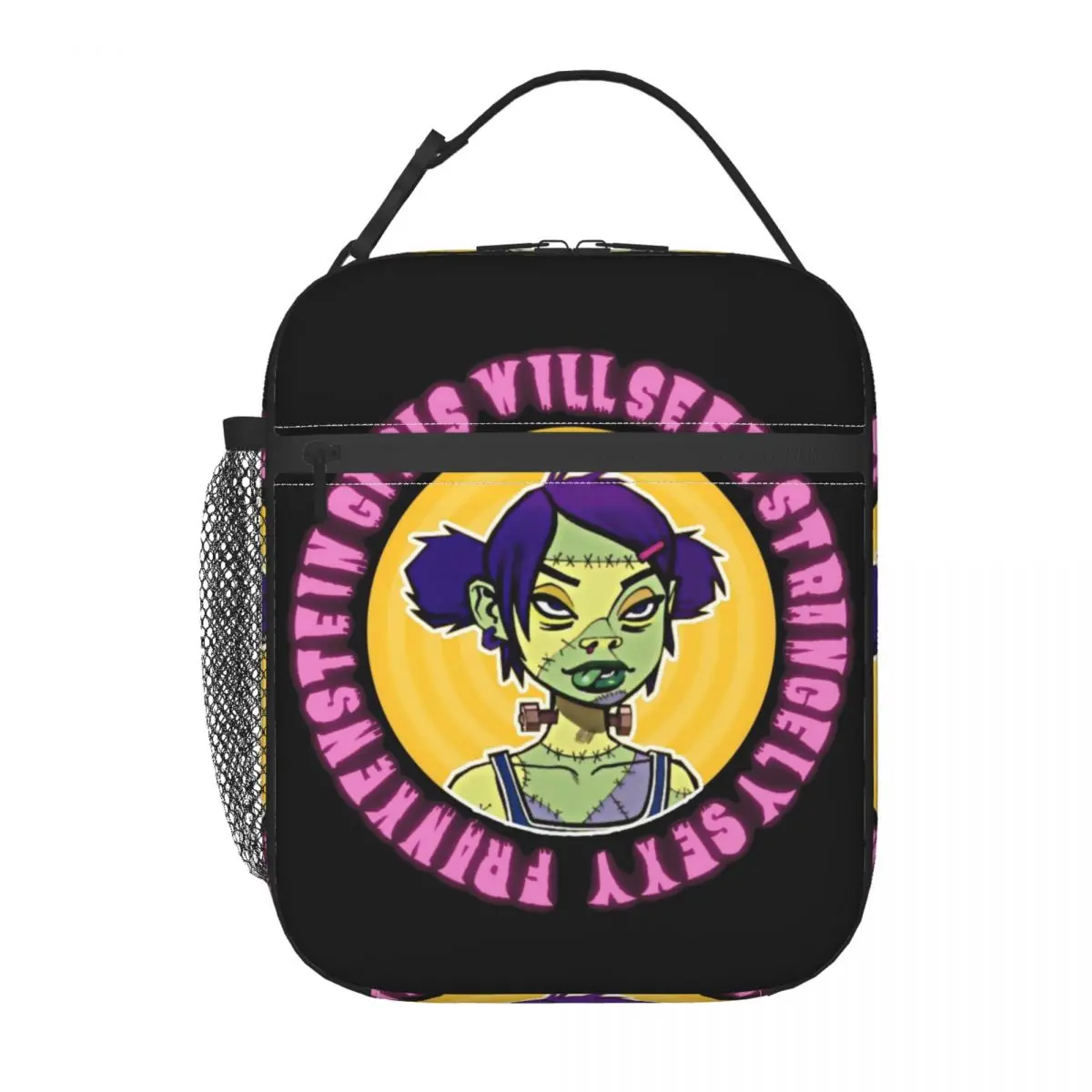 Mindless Punk Music Band Self Indulgence Insulated Lunch Bag for Work School Waterproof Thermal Cooler Bento Box Women Kids