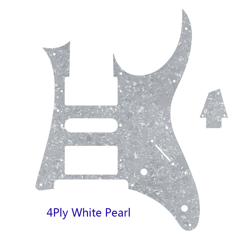 Xinyue piezas de guitarra eléctrica de gran calidad para MIJ Ibanez Jemjr Pickguard Humbucker HSH Pickup Scratch Plate, opciones Multicolor