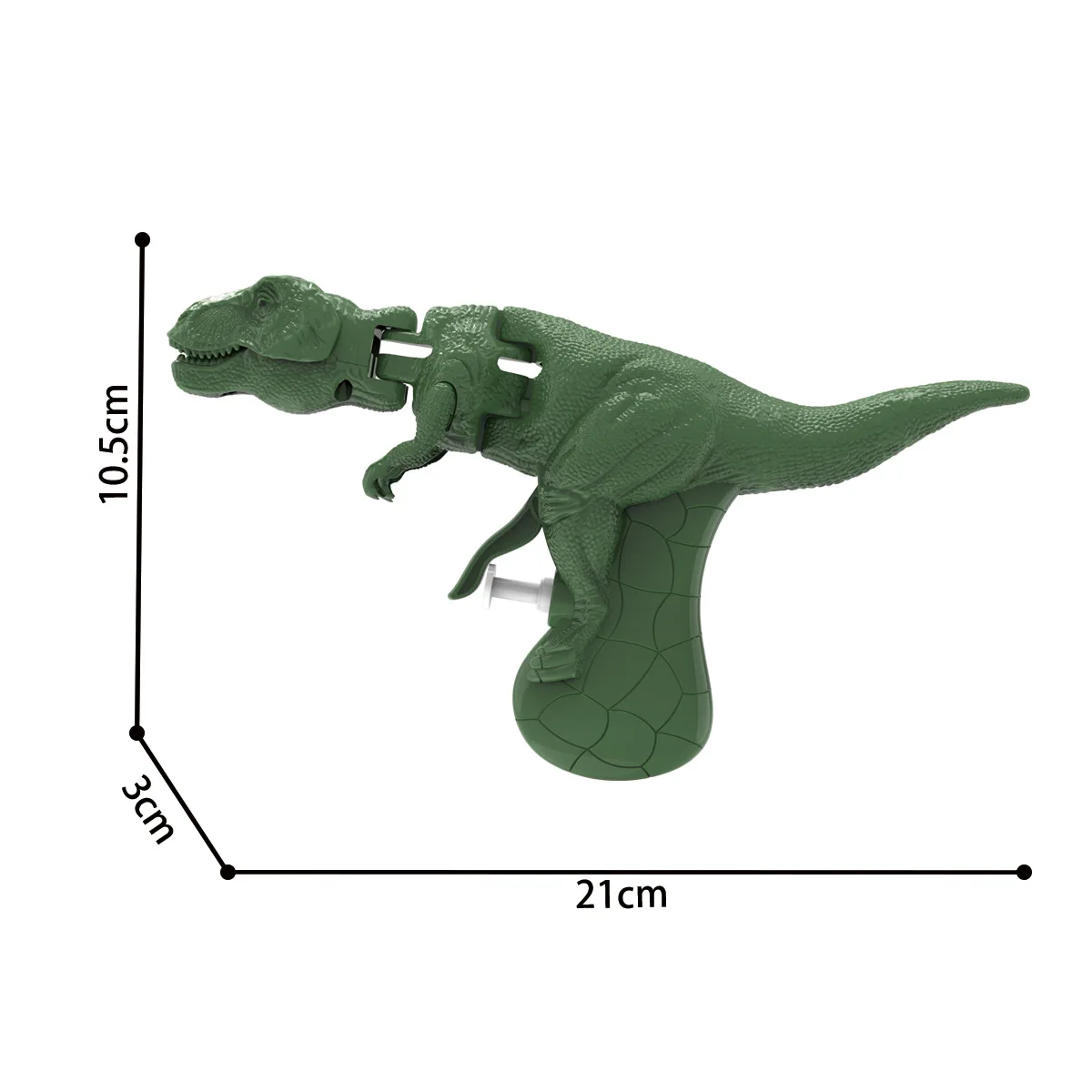 Press Type Children\'s Water Gun T-Rex Cartoon Cute Outdoor Boy Toy Manual Water Gun Pool Toys Water Guns